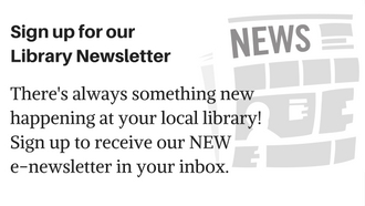 The library is now offering a new e-newsletter.  Call 845-3601 for more information.